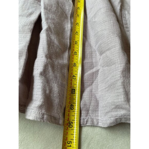 A Rare Find! Vintage Jeanne Engelhart Angelheart Designs 100% Linen Dress Large - Picture 6 of 14